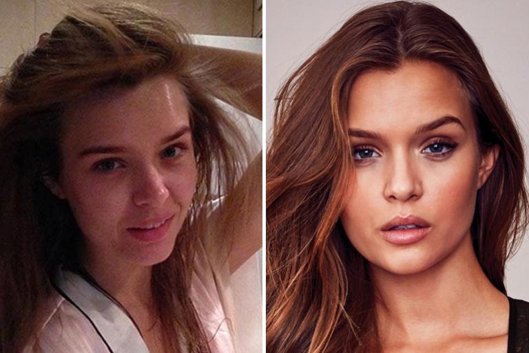 Josephine Skriver No Makeup Natural Look