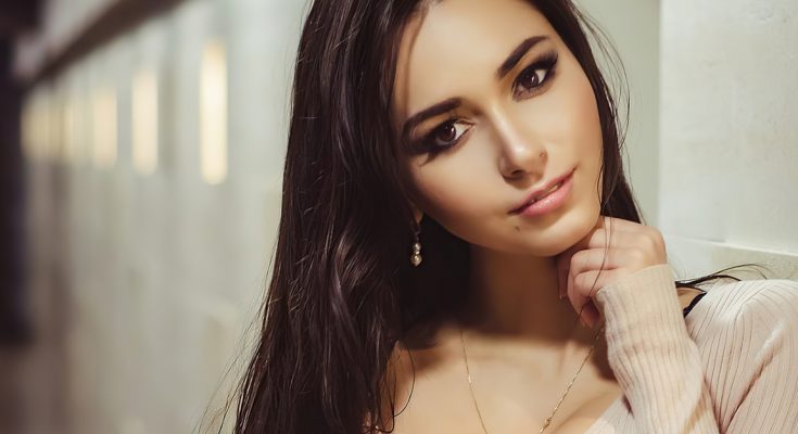 Helga Lovekaty Without Cosmetics