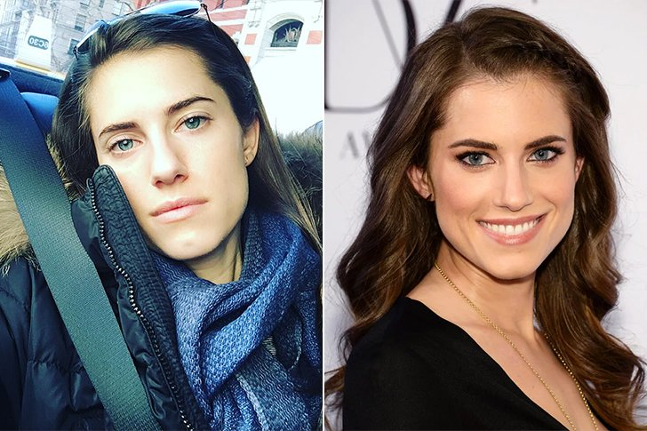 Allison Williams Without Makeup Photo