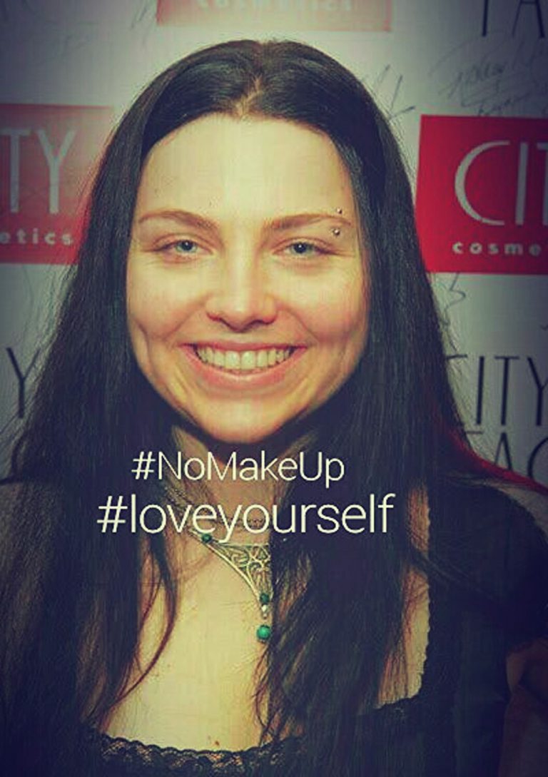 Amy Lee No Makeup Natural Look