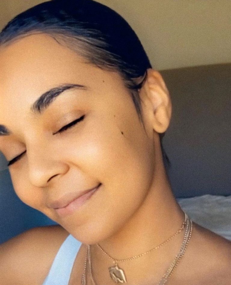 Ashanti Without Makeup