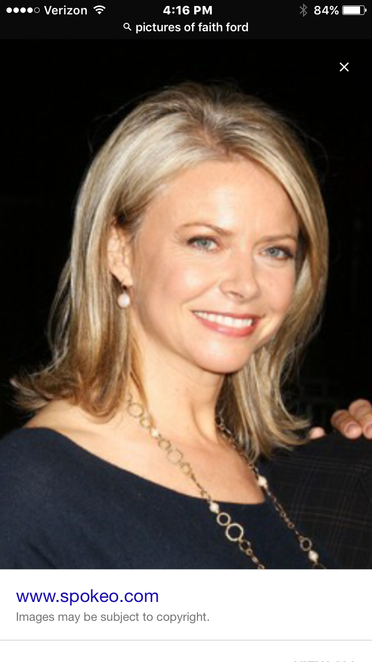 Faith Ford No Makeup