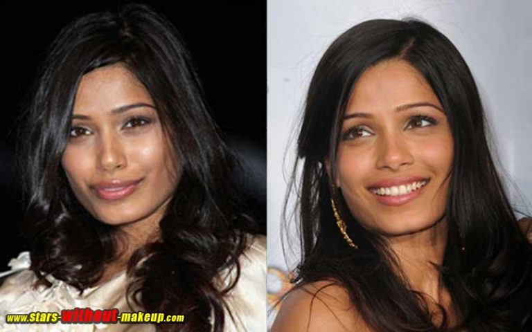 Freida Pinto Without Makeup