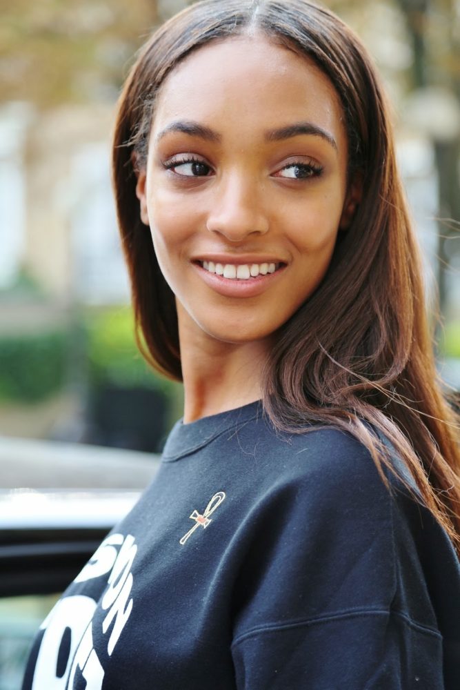 Jourdan Dunn No Makeup Natural Look