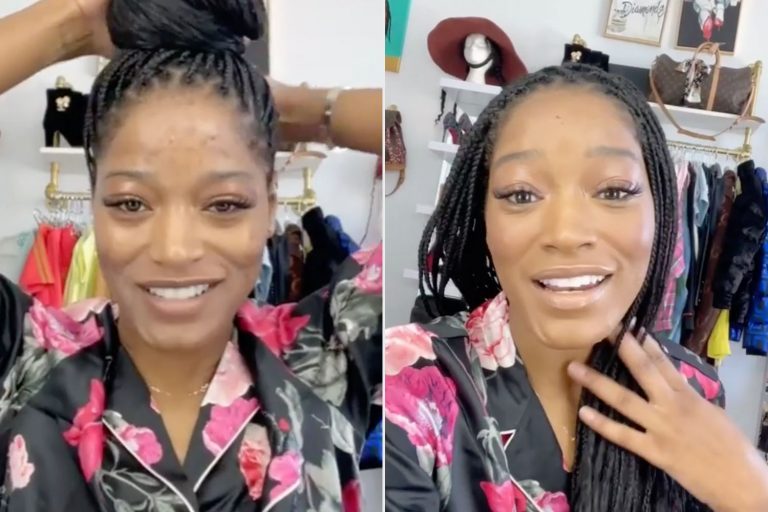 Keke Palmer No Makeup Natural Look