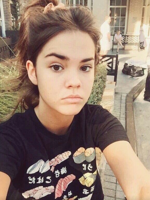 Maia Mitchell Without Makeup Photo