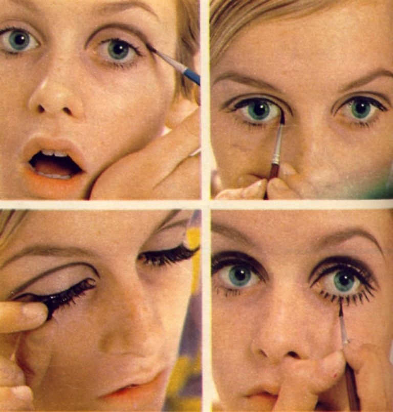 Twiggy No Makeup Natural Look