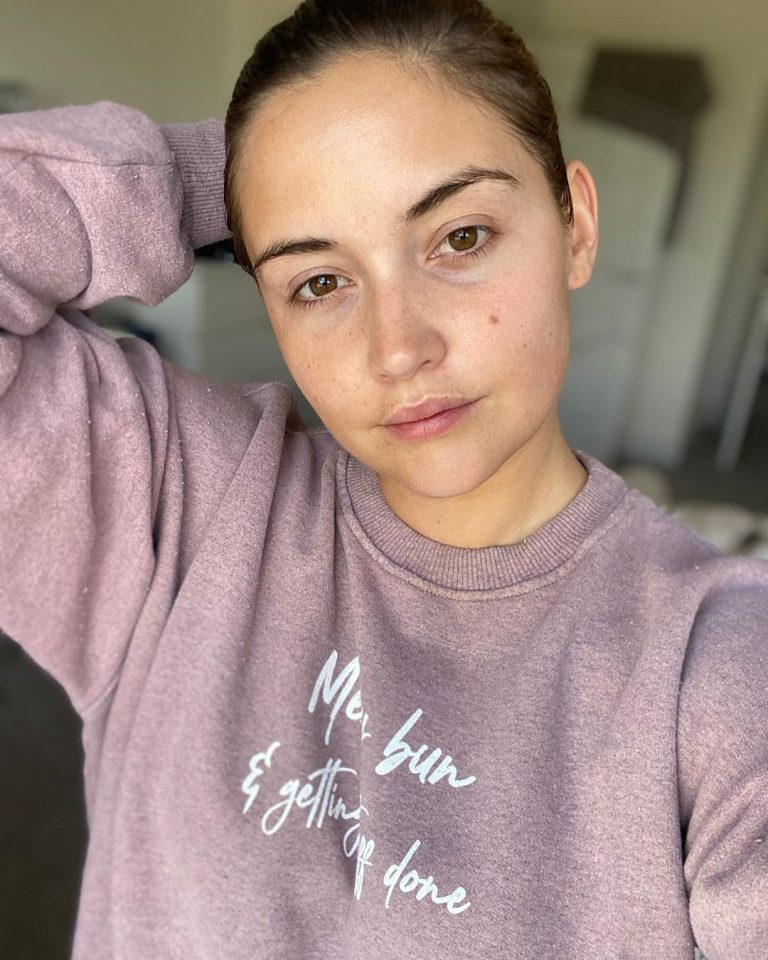 Jacqueline Jossa No Makeup Natural Look