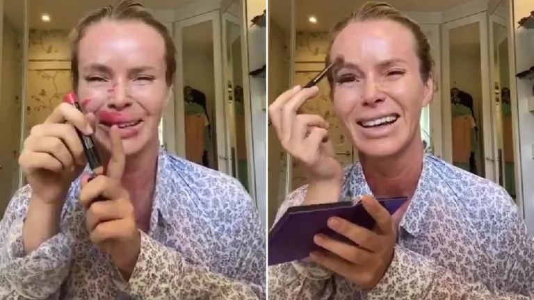 Amanda Holden Without Makeup Photo