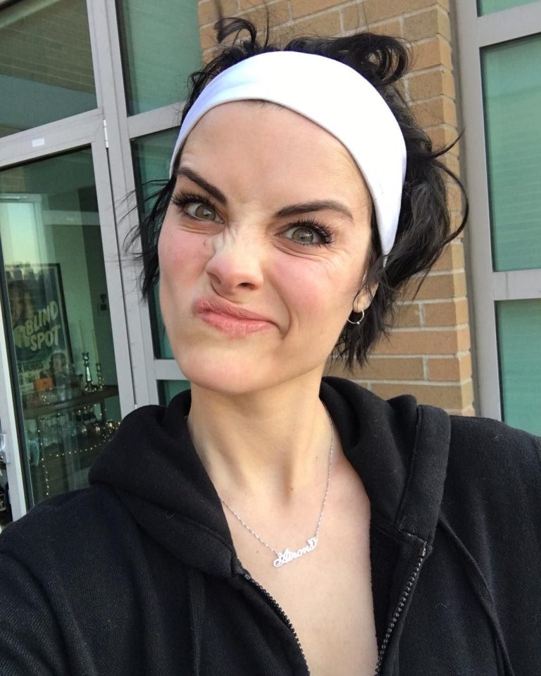 Jaimie Alexander Makeup-free