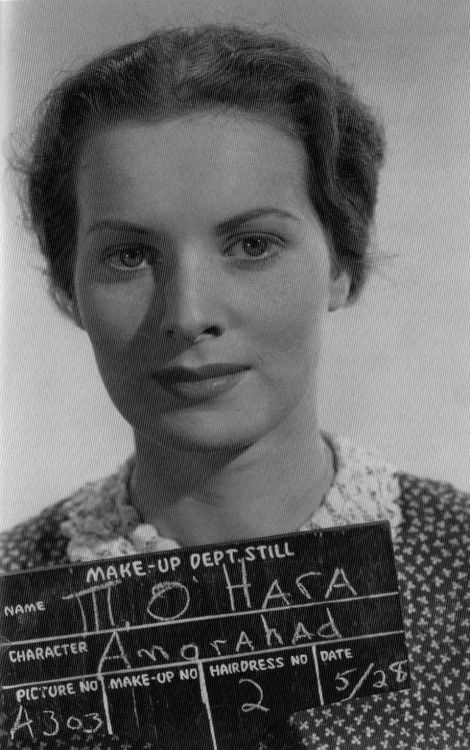 Maureen O'Hara Makeup-free