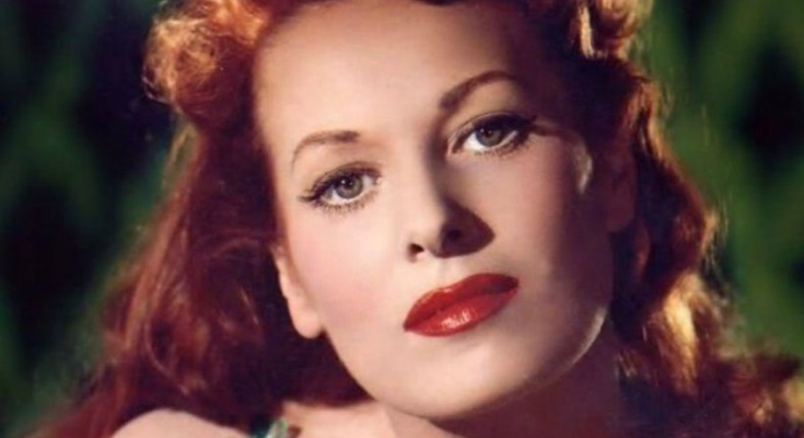 Maureen O'Hara Without Cosmetics