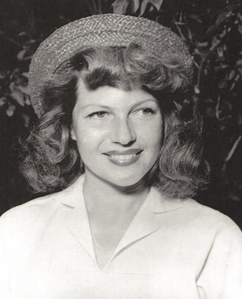 Rita Hayworth Makeup-free