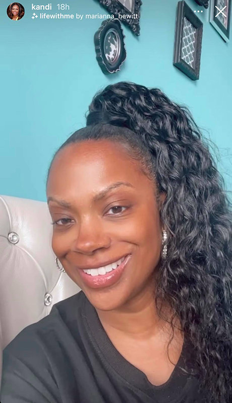 Kandi Burruss Makeup-free