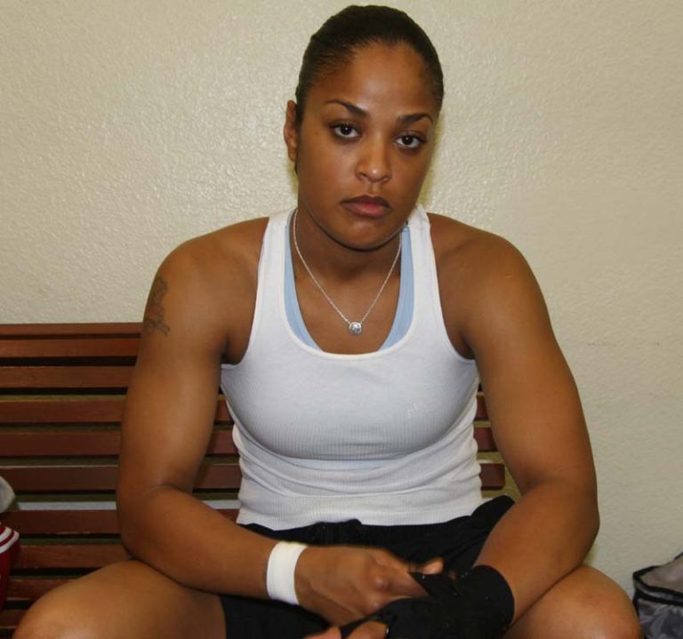 Laila Ali Makeup-free