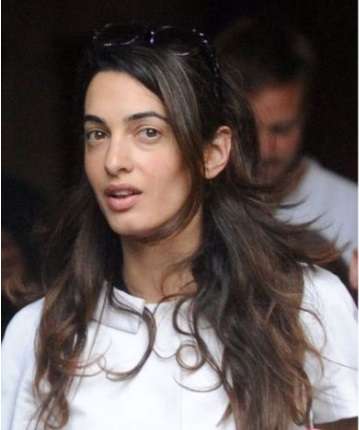 Amal Alamuddin No Makeup