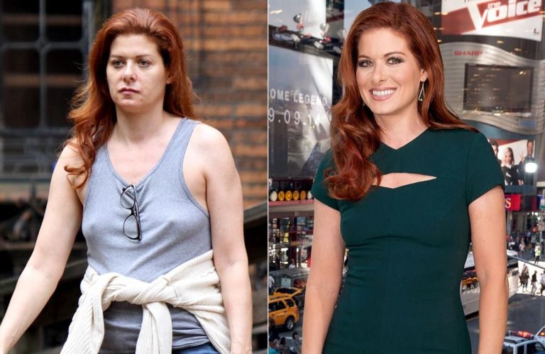 Debra Messing Makeup-free