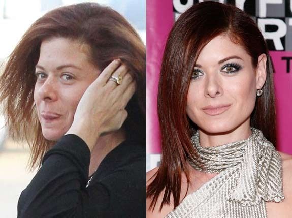 Debra Messing Without Makeup