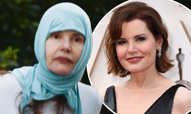 Geena Davis Without Makeup