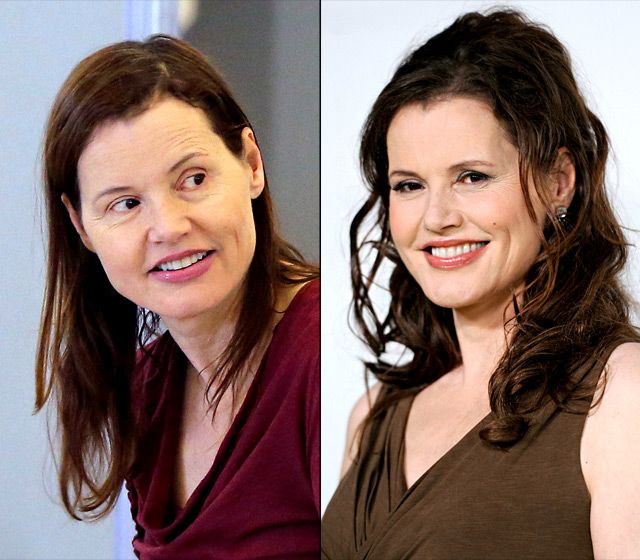 Geena Davis Without Makeup Photo