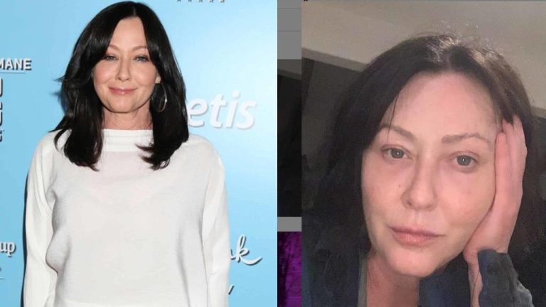 Shannen Doherty Makeup-free