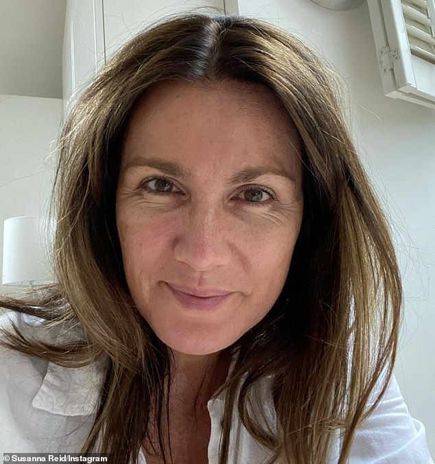 Susanna Reid Makeup-free