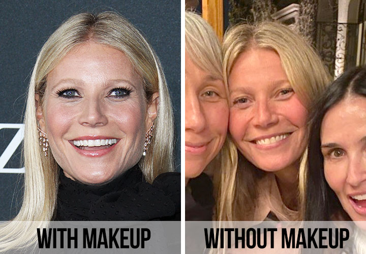 Gwyneth Paltrow No Makeup Natural Look