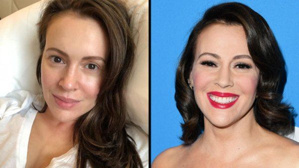 Alyssa Milano Without Makeup