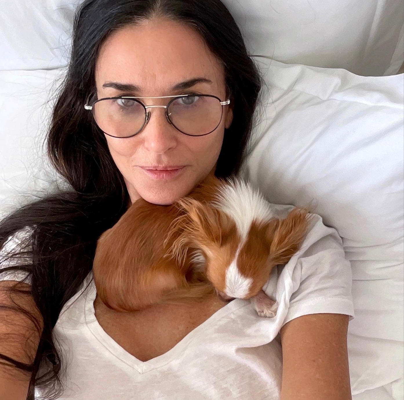 Demi Moore Without Cosmetics