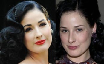 Dita Von Teese Without Cosmetics