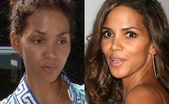 Halle Berry Without Cosmetics