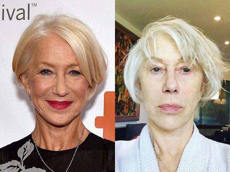 Helen Mirren No Makeup