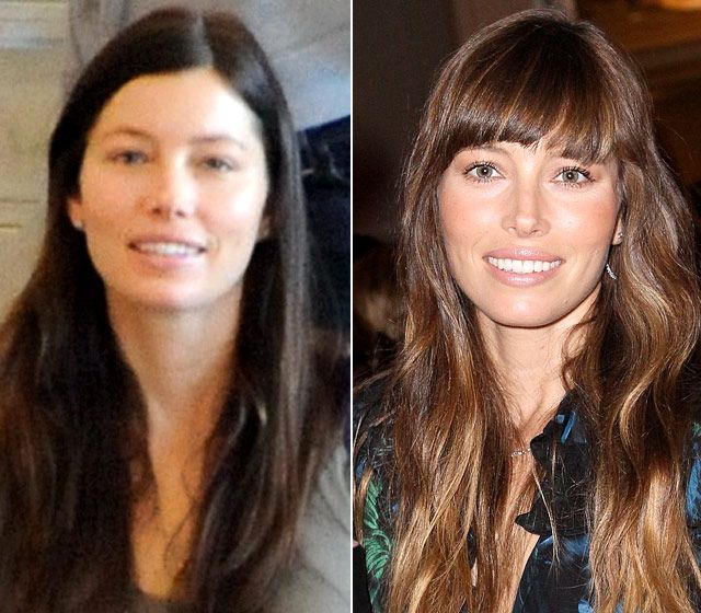 Jessica Biel Makeup-Free