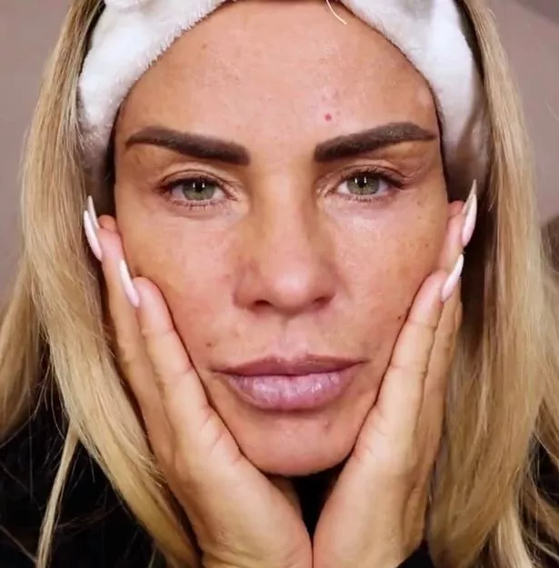 Katie Price No Makeup Natural Look