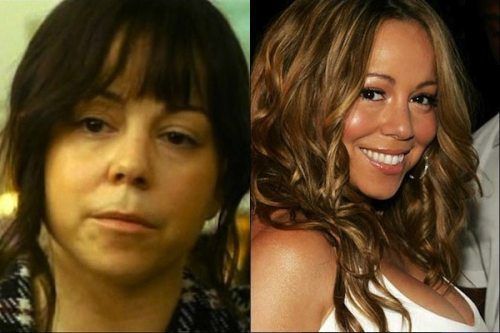 Mariah Carey No Makeup Natural Look